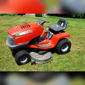 MaxSold Auction: This online auction features Lawn Tractor, Exercise equipment, Double Size Mattresses  And Frame For Bunk Beds, Swivel Rocker, Danby Bar Fridge, Prints, Oil on Canvas, Danby Bar Fridge, Grill, Waffle Maker, Euro Pro Foot Spa, Duracraft Humidifier, Kitchen Appliances, Crystal, Glass, Ceramics, Norwegian Silver and much more.